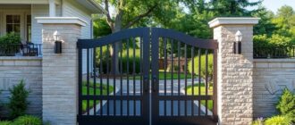 Распашные ворота для вашего дома: простое решение с большим запасом надежности