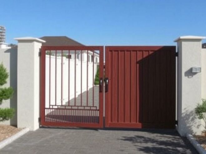 Распашные ворота и калитки: как не ошибиться с выбором