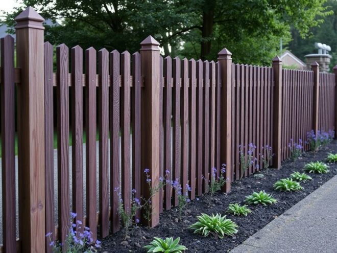 Ламельный забор: лёгкая ограда, которая не громоздит пространство