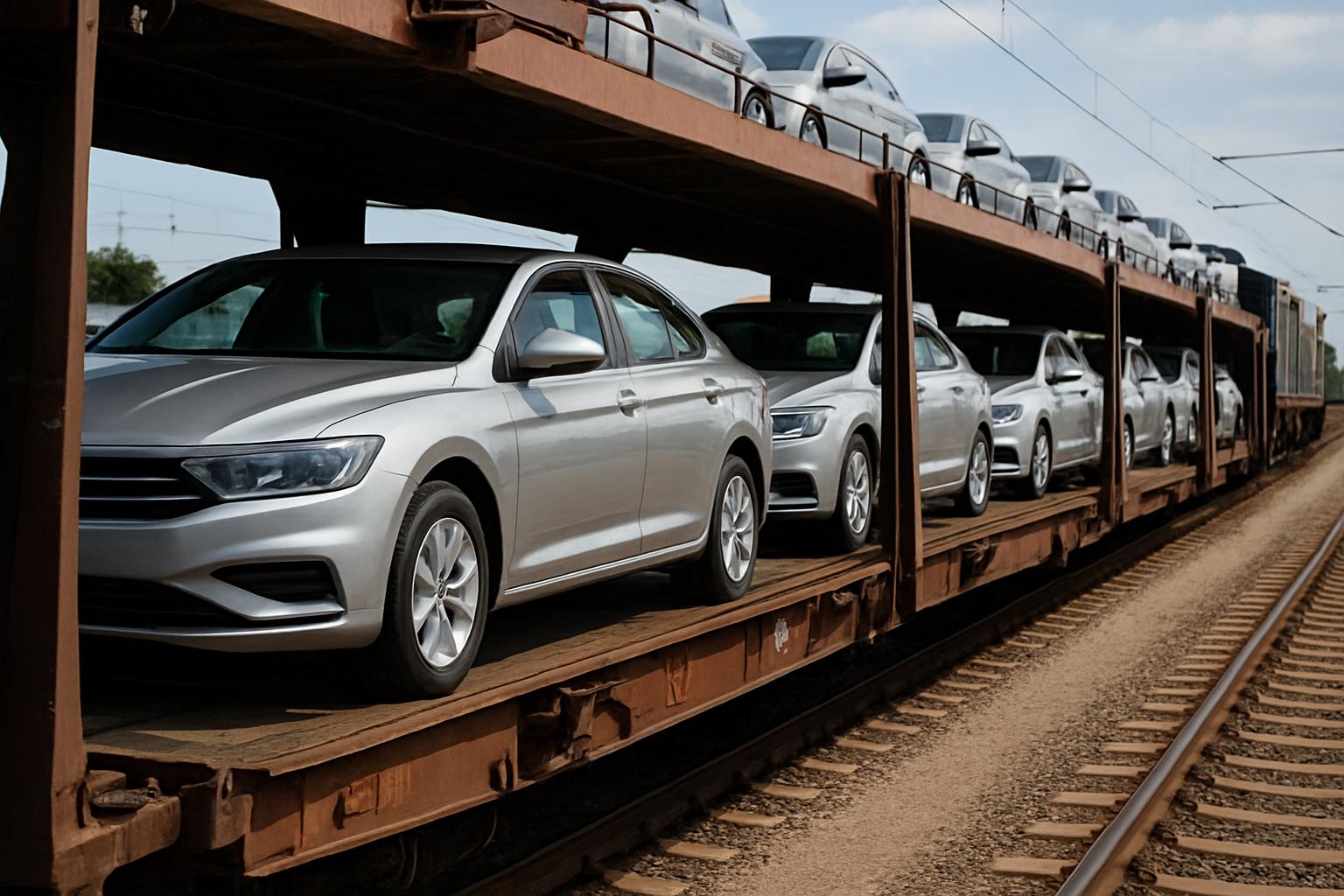 Железнодорожная доставка авто: как это работает и почему стоит обратить внимание
