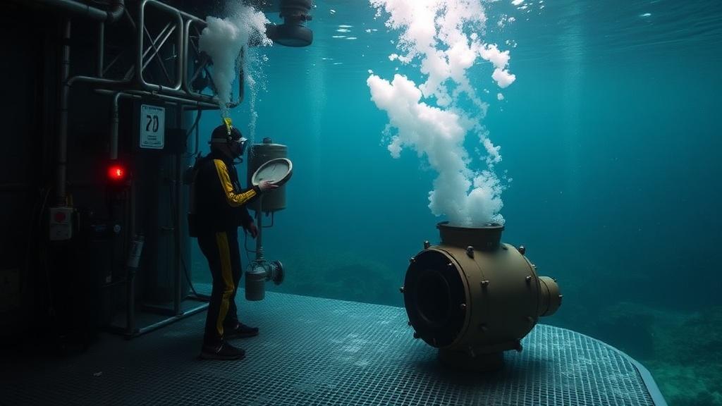 Углекислый газ для создания условий имитации подводного давления: когда газ заменяет воду