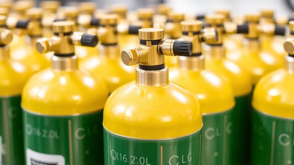 Баллоны с CO₂ с интегрированными датчиками давления и температуры: точный контроль там, где он нужен