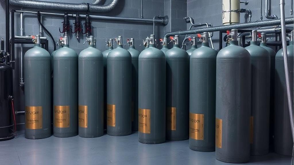 Как подготовить помещение для хранения баллонов с CO₂: практическое руководство