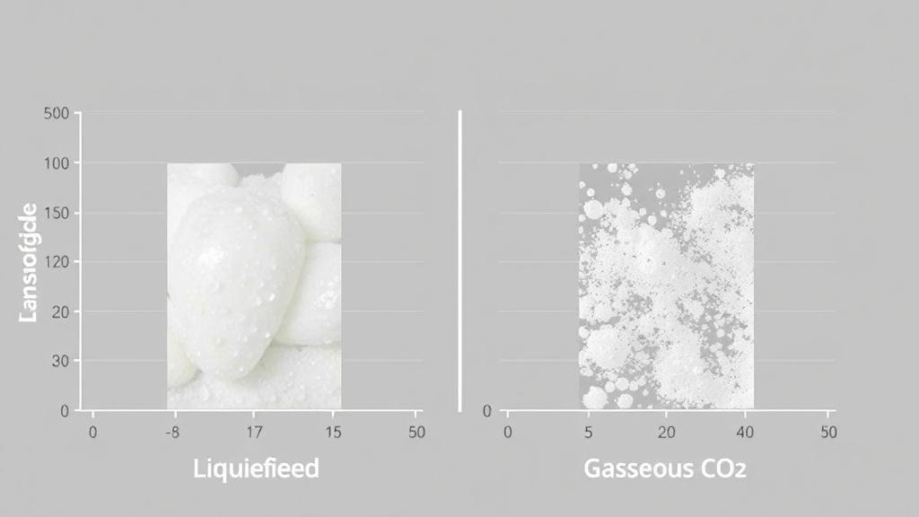 Сравнение сжиженного и газообразного CO₂ по характеристикам: что важно учитывать