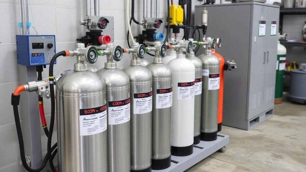 Оборудование для заправки баллонов углекислым газом: выбор, эксплуатация и безопасность
