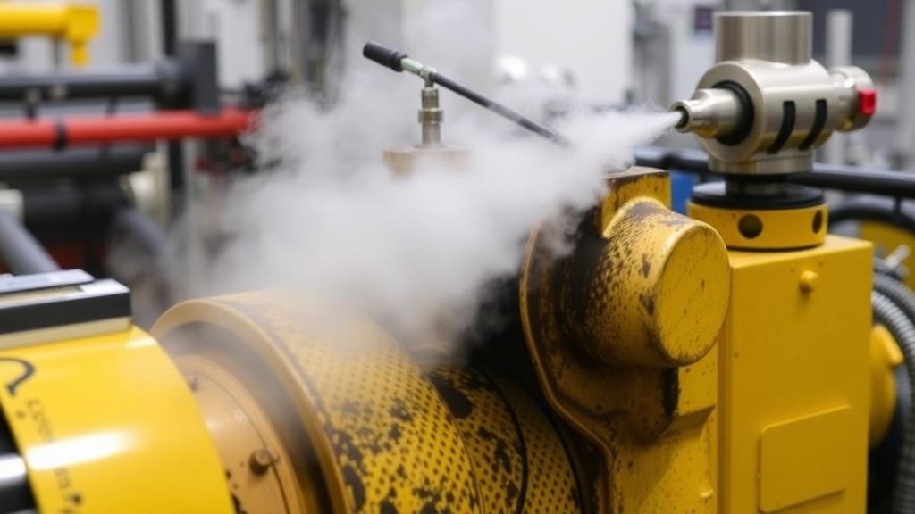 Применение CO₂ в технологиях очистки оборудования от нагара: современные подходы и практический опыт