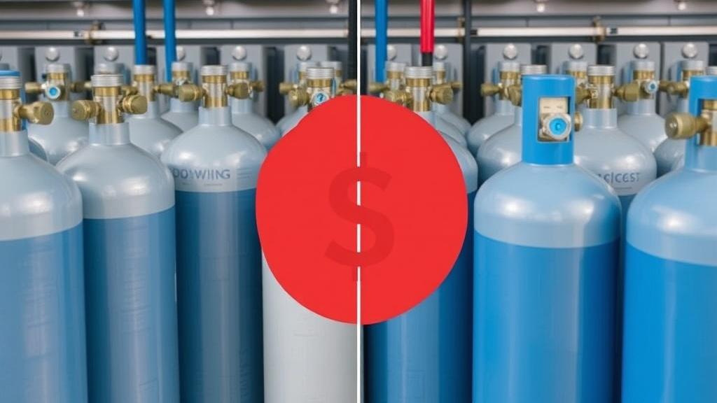 Как рассчитать экономическую целесообразность аренды или покупки баллонов с CO₂