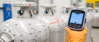 Как проводить контроль толщины стенок баллонов с CO₂ методом ультразвуковой толщинометрии: практическое руководство