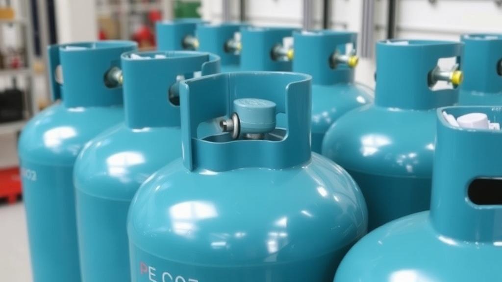 Как проводить контроль состояния лакокрасочного покрытия баллонов с CO₂ раз в квартал