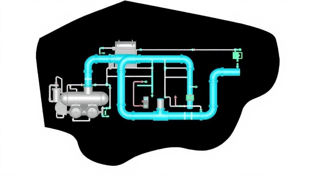 Как оптимизировать схему разводки газовых линий CO₂ по цехам предприятия: практический подход