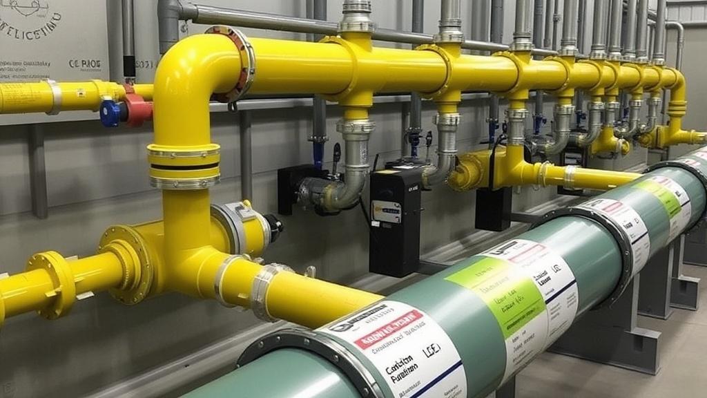 Как организовать систему маркировки трубопроводов с CO₂ по ГОСТ и внутренним стандартам