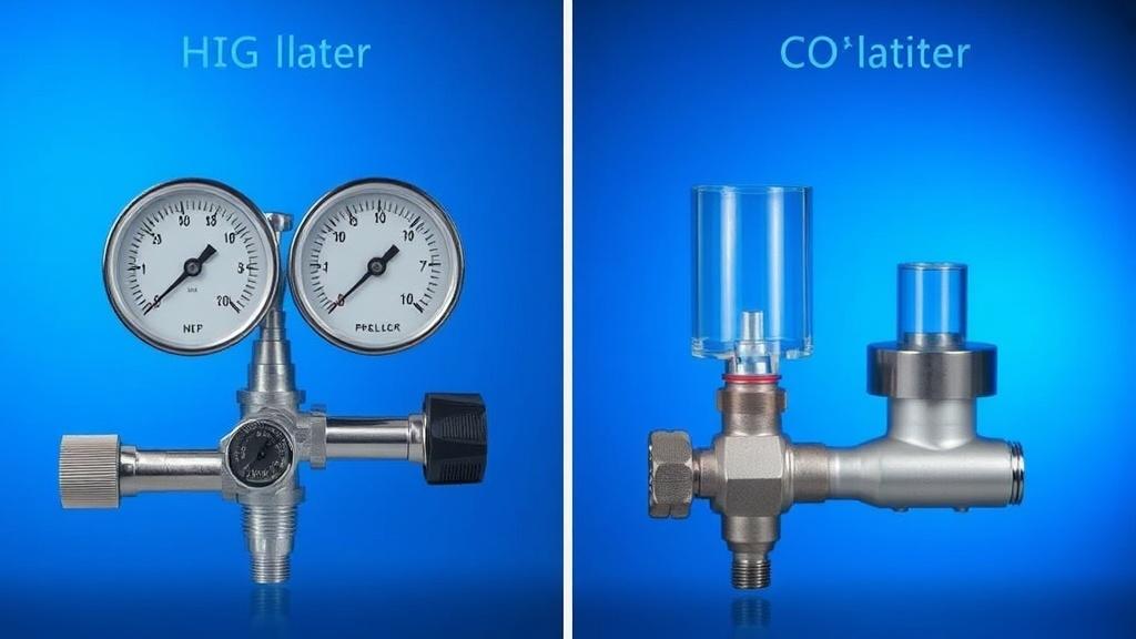 Редукторы для высокого и низкого давления CO₂: отличия и как выбрать подходящий