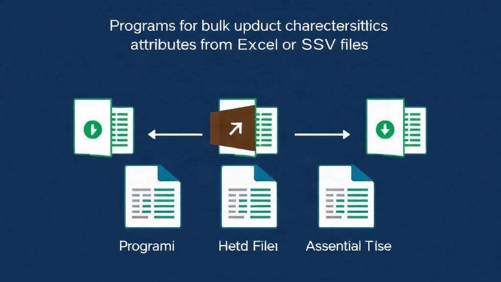 Программы для пакетной загрузки характеристик и атрибутов товаров из Excel/CSV: практический путеводитель