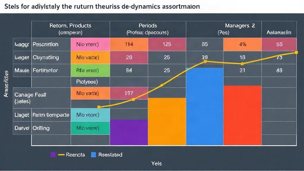Инструменты для анализа динамики возвратов по причинам, товарам, периодам и менеджерам для корректировки ассортимента