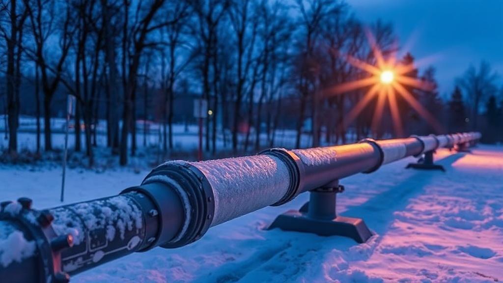 Как проводить контроль состояния теплоизоляции трубопроводов для CO₂ в зимний период: практическое руководство