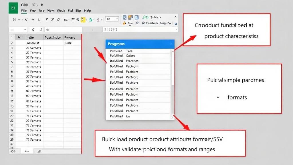 Программы для пакетной загрузки характеристик и атрибутов товаров из Excel/CSV с валидацией форматов и диапазонов: как сделать импорт безопасным и предсказуемым