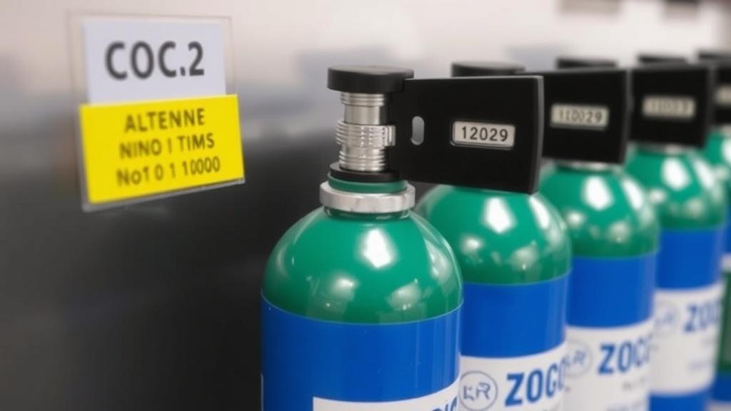 Баллоны с CO₂ с системой автоматической фиксации даты и времени каждой заправки: зачем это нужно и как работает