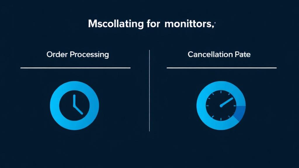 Системы контроля выполнения KPI по скорости обработки заказов и проценту отмен: как построить измеримый процесс